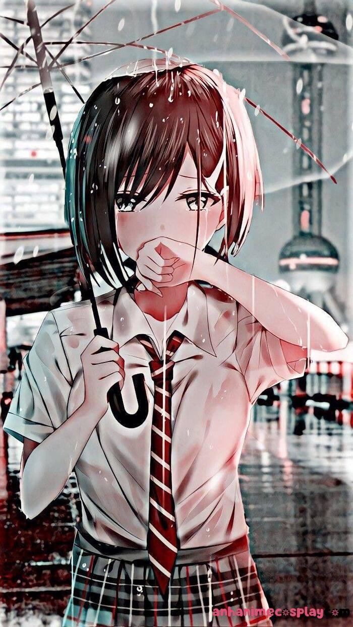 ảnh chia tay anime nữ